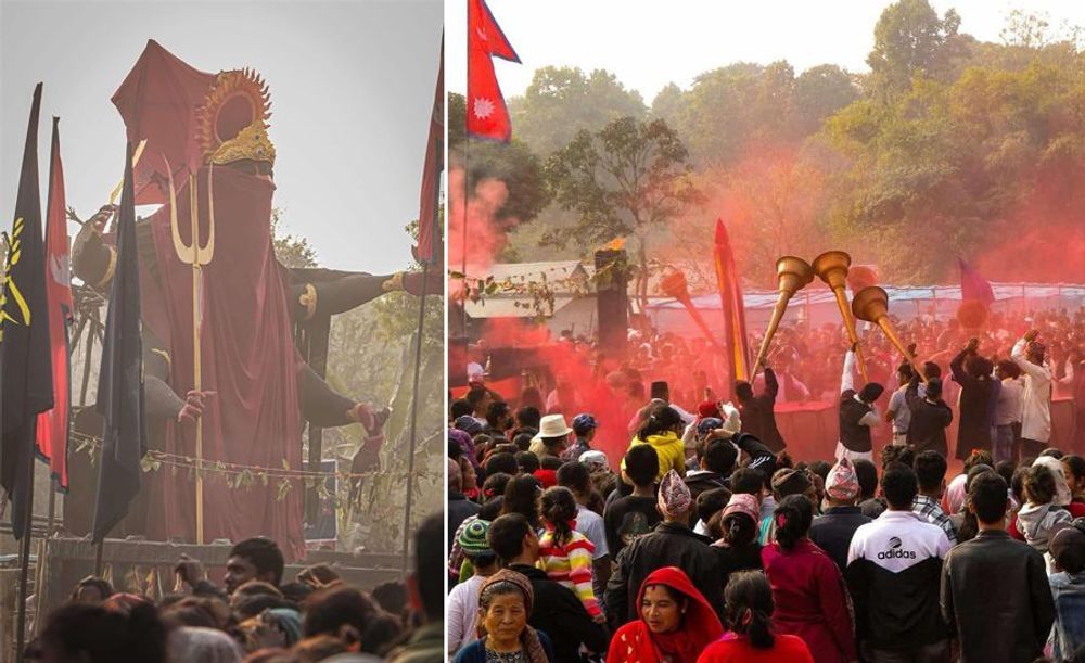 हजारौंको भीडमाझ ‘बलिदान’को प्रि-क्लाइमेक्स छायांकन (तस्वीर)