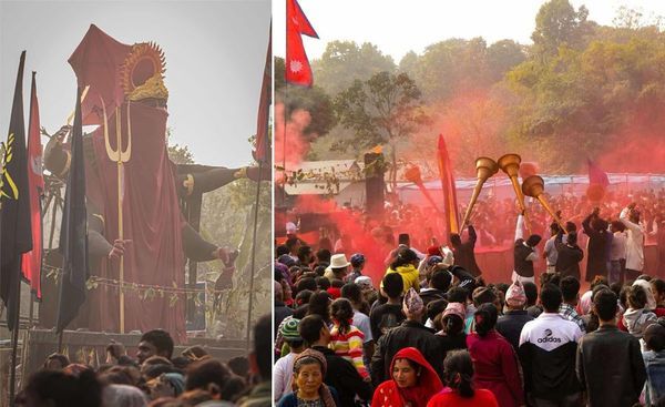 हजारौंको भीडमाझ ‘बलिदान’को प्रि-क्लाइमेक्स छायांकन (तस्वीर)